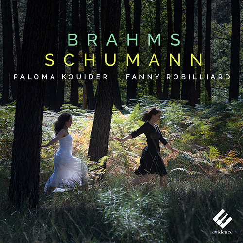 Imagen de apoyo de  Violin and Piano Recital: Robillard, Fanny / Kouider, Paloma - BRAHMS, J. / SCHUMANN, R. / SCHUMANN, C.