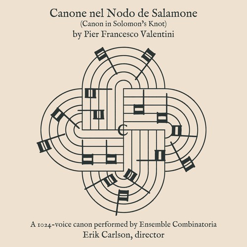 Imagen de apoyo de  VALENTINI, P.F.: Canone nel nodo de salamone (Ensemble Combinatoria, E. Carlson)