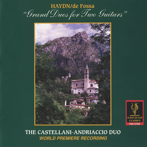 Imagen de apoyo de  HAYDN, J.: String Quartets Nos. 7, 8 and 15 (arr. F. de Fossa for 2 guitars) (Castellani-Andriaccio Duo)