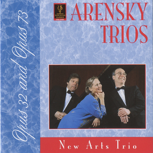 Imagen de apoyo de  ARENSKY, A.A.: Piano Trios Nos. 1 and 2 (New Arts Trio)
