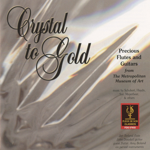 Imagen de apoyo de  Flute Music - GOSSEC, F.-J. / TULOU, J.L. / HAYDN, J. / FOSTER, S.C. (Crystal to Gold) (A. Boland, J. Boland, J. Dowdall)