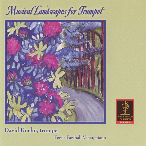 Imagen de apoyo de  Trumpet Recital: Kuehn, David - ROBBINS, G. / FRANCAIX, J. / VEHAR, P.P. / ENESCU, G. / THOMSON, V. / ANTHEIL, G. (Musical Landscapes for Trumpet)