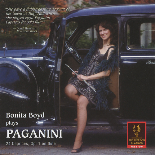 Imagen de apoyo de  PAGANINI, N.: 24 Caprices, Op. 1 (Boyd)