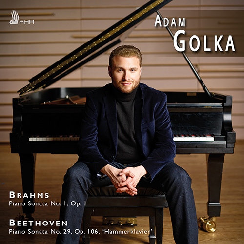 Imagen de apoyo de  BRAHMS, J.: Piano Sonata No. 1 / BEETHOVEN, L. van: Piano Sonata No. 29, "Hammerklavier" (Golka)