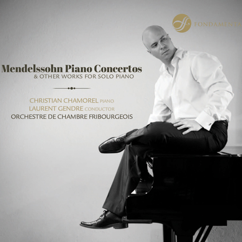 Imagen de apoyo de  MENDELSSOHN, Felix: Piano Music (Chamorel, Orchestre de Chambre de Fribourgeois, Gendre)