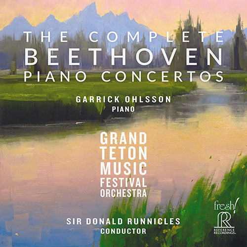 Imagen de apoyo de  BEETHOVEN, L. van: Piano Concertos (Complete) (Ohlsson, Grand Teton Music Festival Orchestra, Runnicles)