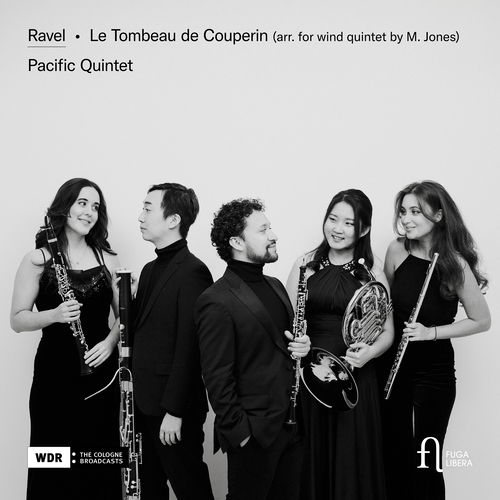 Imagen de apoyo de  RAVEL, M.: Tombeau de Couperin (Le) (arr. M. Jones for wind quintet) (Pacific Quintet)