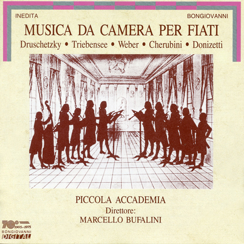Imagen de apoyo de  Chamber Music - DRUSCHETZKY, G. / TRIEBENSEE, J. / WEBER, C.M. von / CHERUBINI, L. (Piccola Accademia, Bufalini)