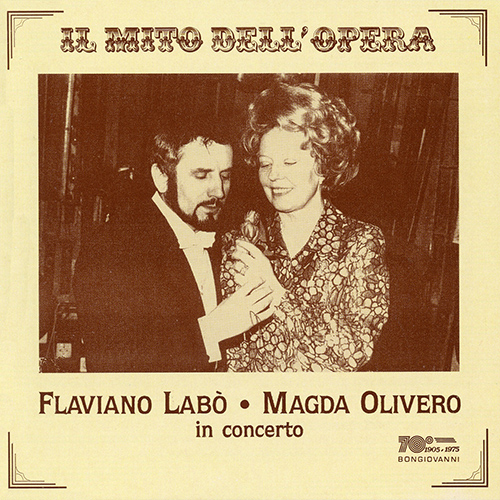 Imagen de apoyo de  MITO DELL'OPERA (IL) - Labò, Flaviano / Olivero, Magda (1969, 1973)