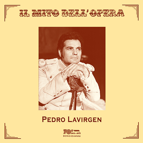 Imagen de apoyo de  MITO DELL'OPERA (IL) - Lavirgen, Pedro (1968-1979)