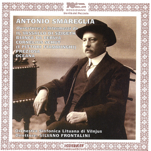Imagen de apoyo de  SMAREGLIA, A.: Overtures / Intermezzi (Orchestra Sinfonica Lituana di Vilnjus, Frontalini)