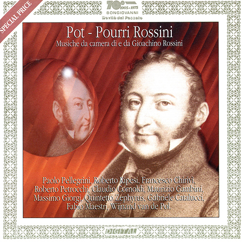 Imagen de apoyo de  ROSSINI, G.: Duetto in D Major / Fantasie in E-Flat Major / BRICCIALDI, G.: Pot-pourri fantastico su Il Barbiere (Gambini, Petrocchi, Maestri)