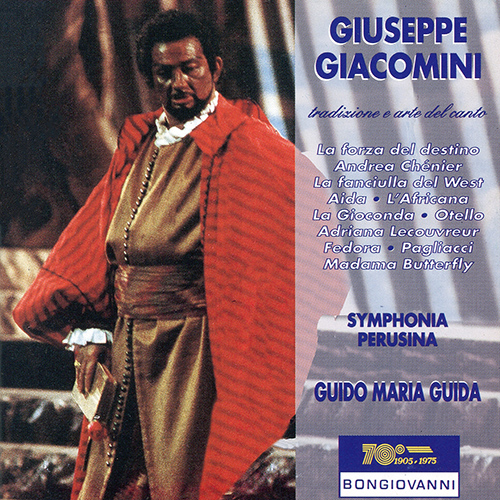Imagen de apoyo de  Opera Arias (Tenor): Giacomini, Giuseppe - VERDI, G. / PUCCINI, G. / GIORDANO, U. / PONCHIELLI, A. (Tradizione e arte del canto)