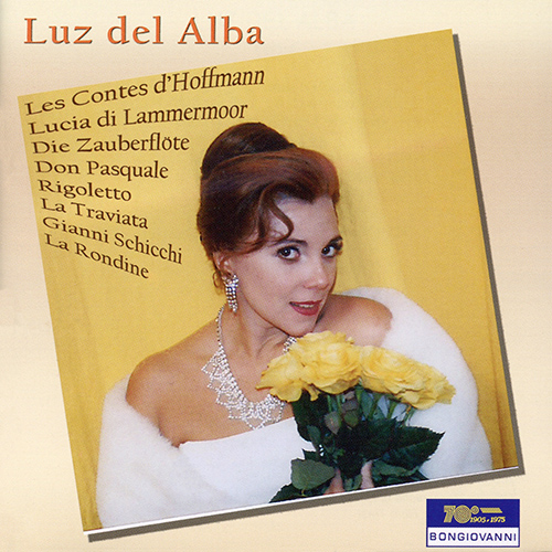 Imagen de apoyo de  Opera Arias (Soprano): del Alba, Luz - MOZART, W.A. / DONIZETTI, G. / VERDI, G. / PUCCINI, G.