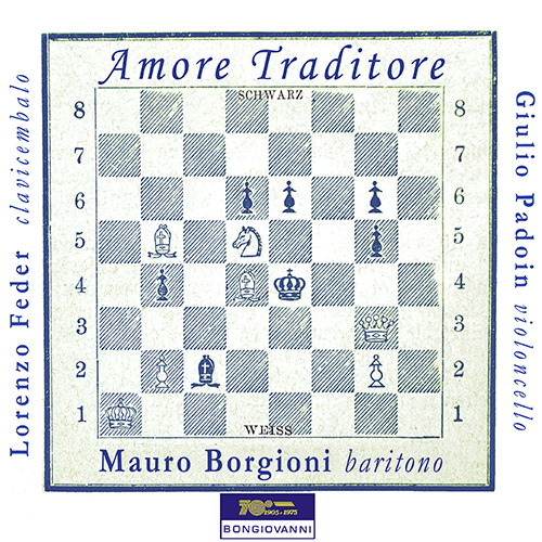 Imagen de apoyo de  AMORE TRADITORE - The Italian Cantata at the Courts of Germany (Borgioni, Padoin, Feder)