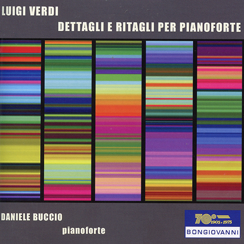 Imagen de apoyo de  VERDI, L.: Dettagli e ritagli per Pianoforte (Buccio)