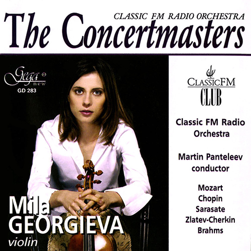 Imagen de apoyo de  Violin Recital: Georgieva, Mila - MOZART, W.A. / CHOPIN, F. / SARASATE, P. de / ZLATEV-CHERKIN, G. (The Concertmasters)