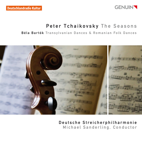 Imagen de apoyo de  TCHAIKOVSKY, P.I.: Seasons (The) / BARTOK, B.: Transylvanian Dances / Romanian Folk Dances (M. Sanderling)