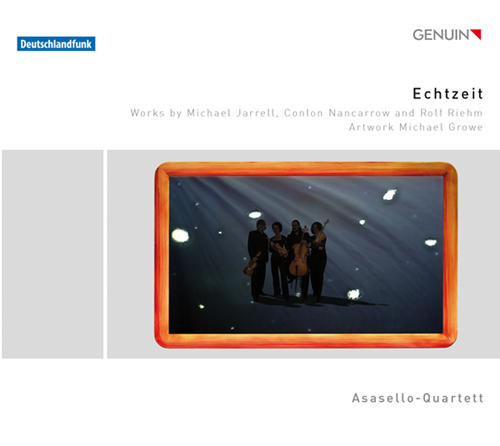 Imagen de apoyo de  Chamber Music - JARRELL, M. / NANCARROW, C. / RIEHM, R. (Echtzeit) (Asasello Quartett)