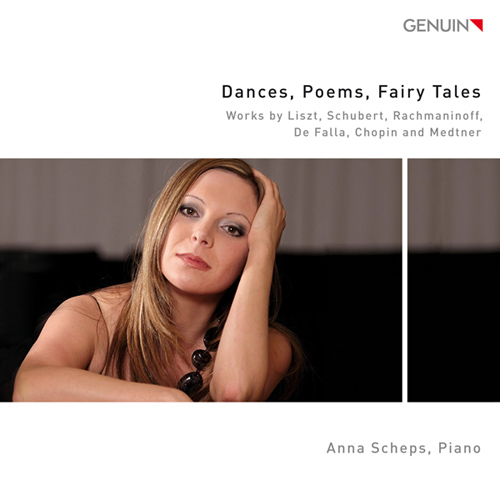Imagen de apoyo de  Piano Recital: Scheps, Anna - LISZT, F. / SCHUBERT, F. / RACHMANINOV, S. / FALLA, M. de (Dances, Poems, Fairy Tales)