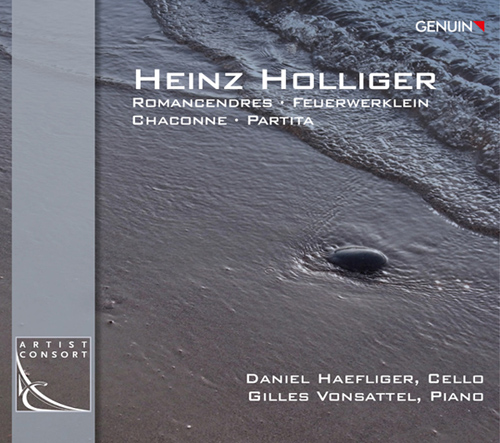 Imagen de apoyo de  HOLLIGER, H.: Romancendres / Feuerwerklein / Chaconne / Partita (D. Haefliger, Vonsattel)