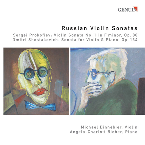 Imagen de apoyo de  PROKOFIEV, S.: Violin Sonata No. 1 / SHOSTAKOVICH, D.: Violin Sonata, Op. 134 (Russian Violin Sonatas) (Dinnebier, Charlott-Bieber)