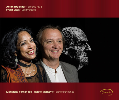 Imagen de apoyo de  BRUCKNER, A.: Symphony No. 3 (arr. G. Mahler for piano 4 hands) / LISZT, F.: Les Preludes, S637/R359 (Fernandes, Markovic)