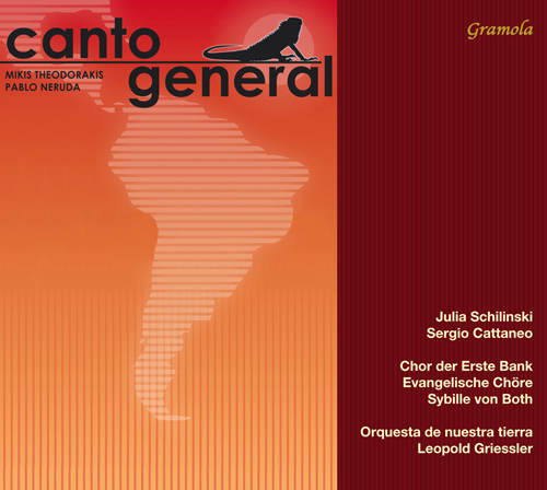 Imagen de apoyo de  THEODORAKIS, M.: Canto General [Oratorio] (Griessler)