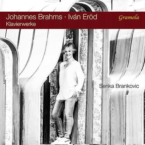 Imagen de apoyo de  Piano Recital: Brankovic, Senka - BRAHMS, J. / ERÖD, I.