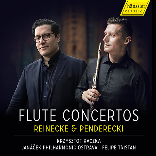 Imagen de apoyo de  REINECKE, C. / PENDERECKI, K.: Flute Concertos (Kaczka, Janáček Philharmonic Ostrava, Tristan)