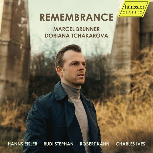Imagen de apoyo de  Vocal Recital (Bass): Brunner, Marcel - EISLER H. / STEPHAN, R. / KAHN, R. / IVES, C. (Remembrance)