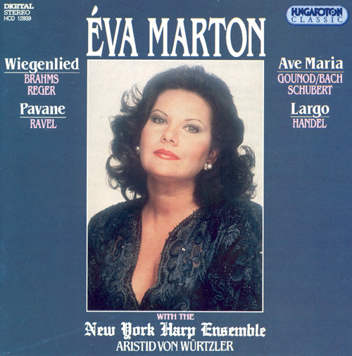 Imagen de apoyo de  MARTON, Eva: Lieder by Bach, Handel, Mendelssohn-Bartholdy with Harp Ensemble