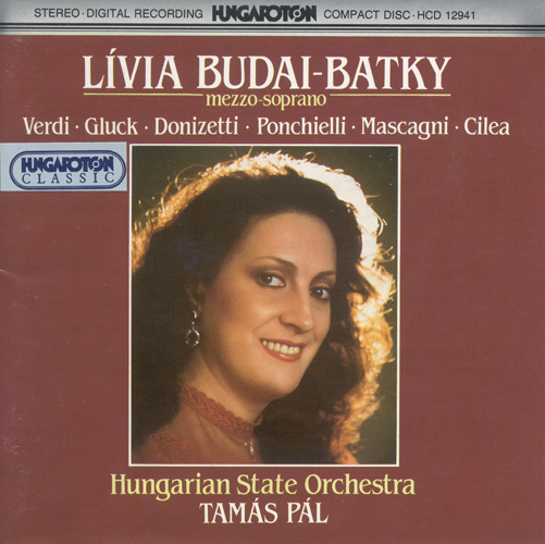 Imagen de apoyo de  BUDAI-BATKY, Livia: Mezzo-Soprano Arias