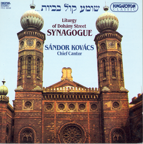 Imagen de apoyo de  LITURGY OF DOHANY STREET SYNAGOGUE - BUDAPEST