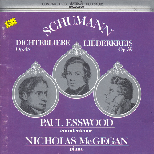 Imagen de apoyo de  SCHUMANN, R.: Dichterliebe, Op. 48 / Liederkreis, Op. 39 / Lieder