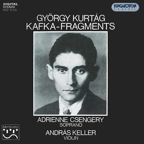 Imagen de apoyo de  KURTAG: Kafka-Fragments, Op. 24