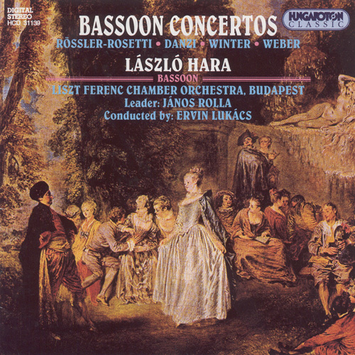 Imagen de apoyo de  ROSETTI / DANZI / WINTER / WEBER: Bassoon Concertos