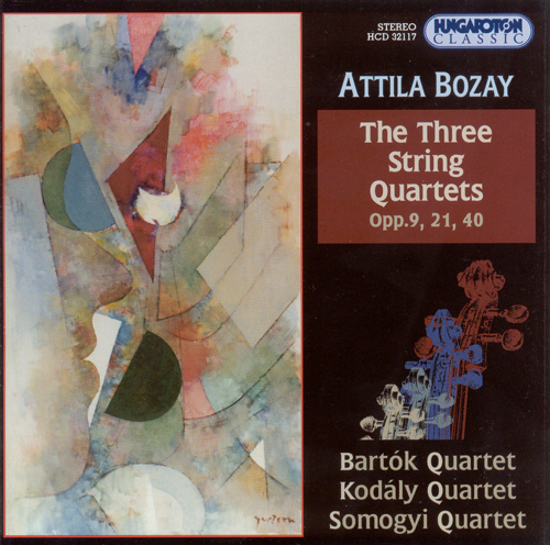 Imagen de apoyo de  BOZAY: String Quartets Nos. 1-3