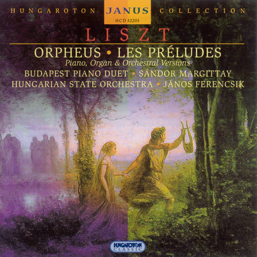 Imagen de apoyo de  LISZT, F.: Orpheus (arr. for 2 pianos, arr. for organ) / Les Preludes (arr. and expanded for 2 pianos)