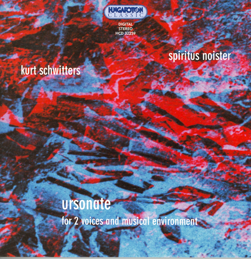 Imagen de apoyo de  SCHWITTERS: Ursonate