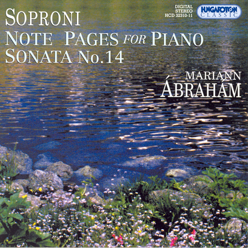 Imagen de apoyo de  SOPRONI: Note Pages / Piano Sonata No. 14