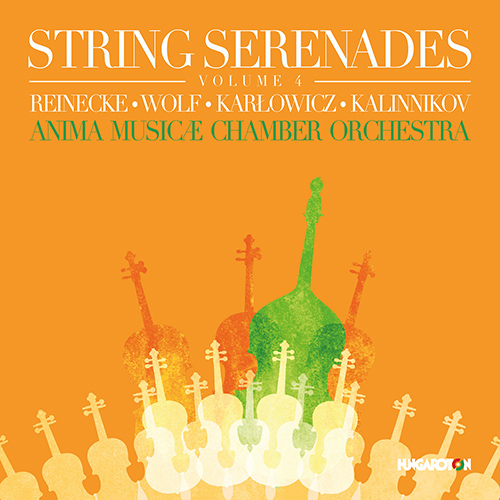 Imagen de apoyo de  String Serenades, Vol. 4 - REINECKE, C. / WOLF, H. / KARŁOWICZ, M. / KALINNIKOV, V.S. (Anima Musicæ Chamber Orchestra, Horváth)