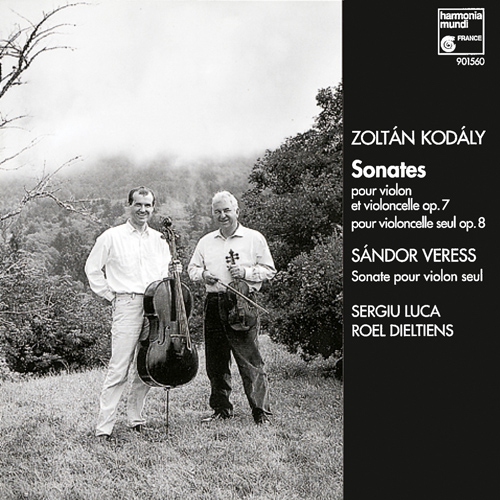 Imagen de apoyo de  KODÁLY, Z.: Duo for Violin and Cello / Cello Sonata, Op. 8 / VERESS, S.: Violin Sonata No. 1 (Luca, Dieltiens)