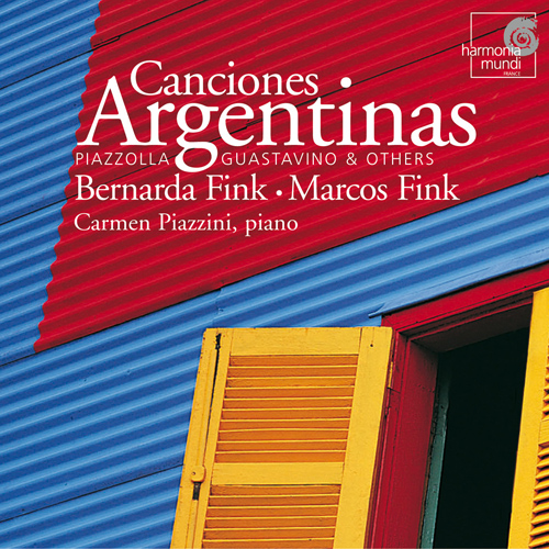 Imagen de apoyo de  Vocal Recital: Fink, Bernarda / Fink, Marcos - GUASTAVINO, C. / GIANNEO, L. / LÓPEZ BUCHARDO, C. / PIAZZOLLA, A. (Canciones Argentinas)