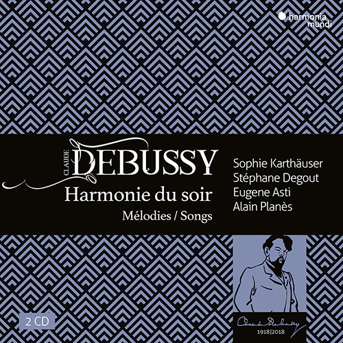 Imagen de apoyo de  DEBUSSY, C.: Mélodies (Harmonie du soir) (Karthäuser, Degout, Asti, Planès)