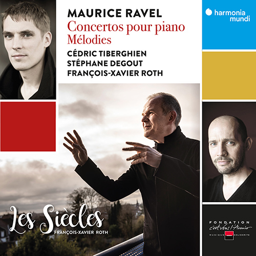 Imagen de apoyo de  RAVEL, M.: Piano Concerto / Mélodies (Tiberghien, Degout, Les Siècles, Roth)