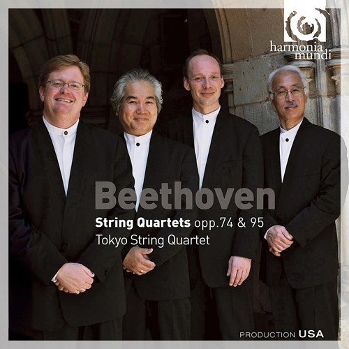 Imagen de apoyo de  BEETHOVEN, L. van: String Quartets Nos. 10 and 11 (Tokyo String Quartet)