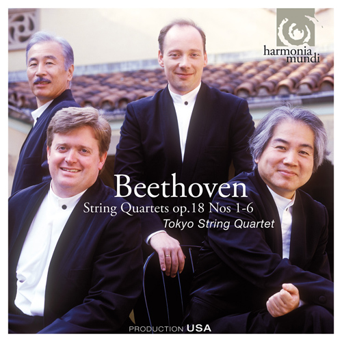 Imagen de apoyo de  BEETHOVEN, L. van: String Quartets Nos. 1-6 (Tokyo String Quartet)