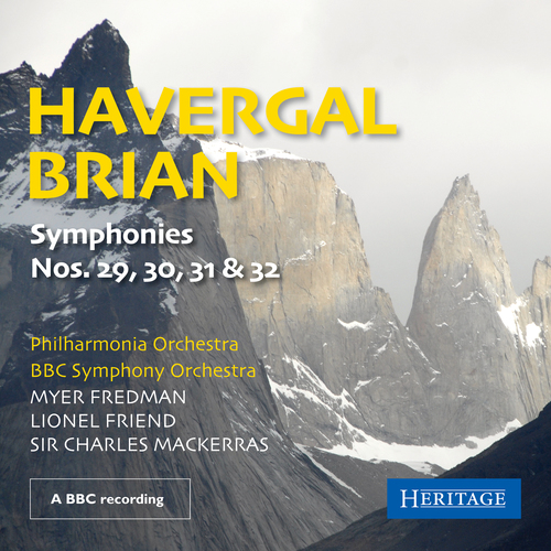 Imagen de apoyo de  BRIAN, H.: Symphonies Nos. 29-32 (Philharmonia Orchestra, BBC Symphony, Fredman, Friend, Mackerras)