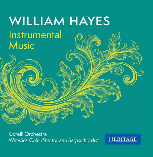 Imagen de apoyo de  HAYES, W.: Harpsichord Concertos / Trio Sonata (Instrumental Music) (Corelli Orchestra, Cole)